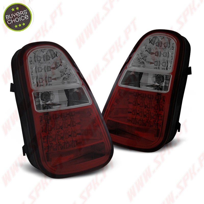 Farolins LED Red+Smoke - Mini R50 / R52 / R53 (2004-2006) Farolins LED Red+Smoke - Mini R50 / R52 / R53 (2004-2006)