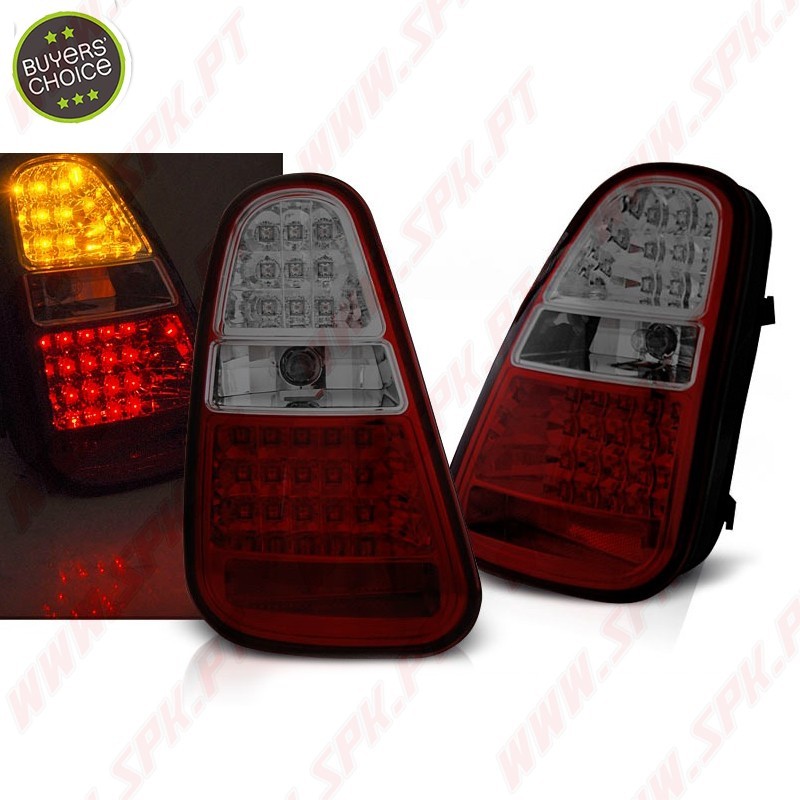 Farolins LED Red+Smoke - Mini R50 / R52 / R53 (2004-2006) Farolins LED Red+Smoke - Mini R50 / R52 / R53 (2004-2006)