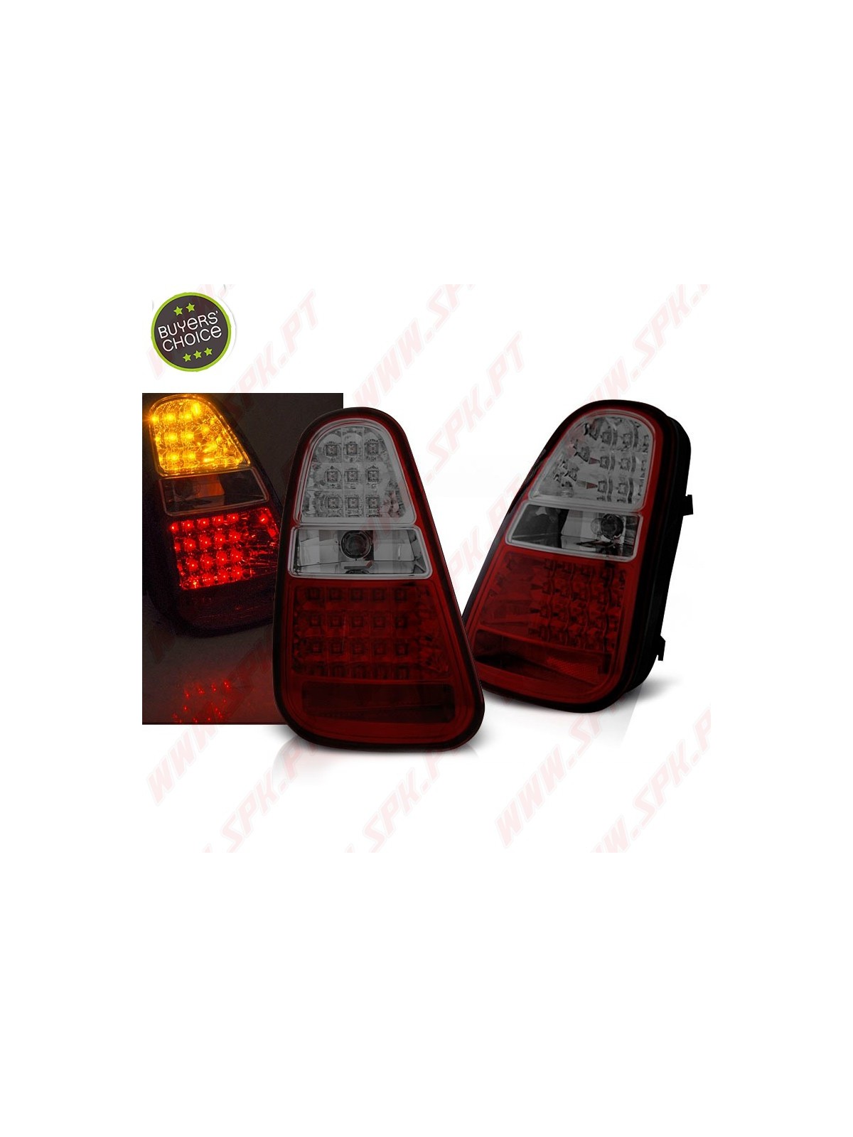Farolins LED Red+Smoke - Mini R50 / R52 / R53 (2004-2006) Farolins LED Red+Smoke - Mini R50 / R52 / R53 (2004-2006)