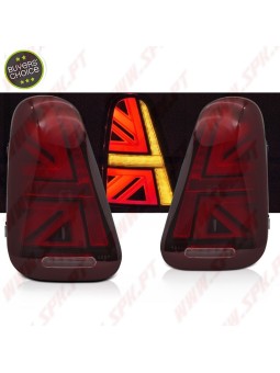 Farolins FULL-LED Dark Red - Mini Cooper R50 / R52 / R53 (2001-2008)