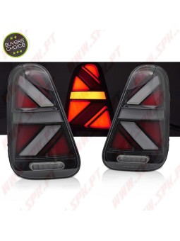 Farolins FULL-LED Smoke - Mini Cooper R50 / R52 / R53 (2001-2008)