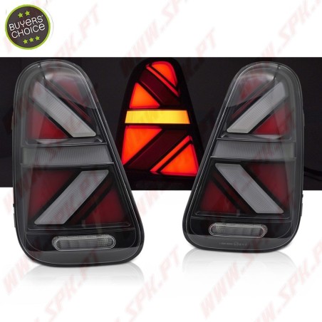 Farolins FULL-LED Smoke - Mini Cooper R50 / R52 / R53 (2001-2008)