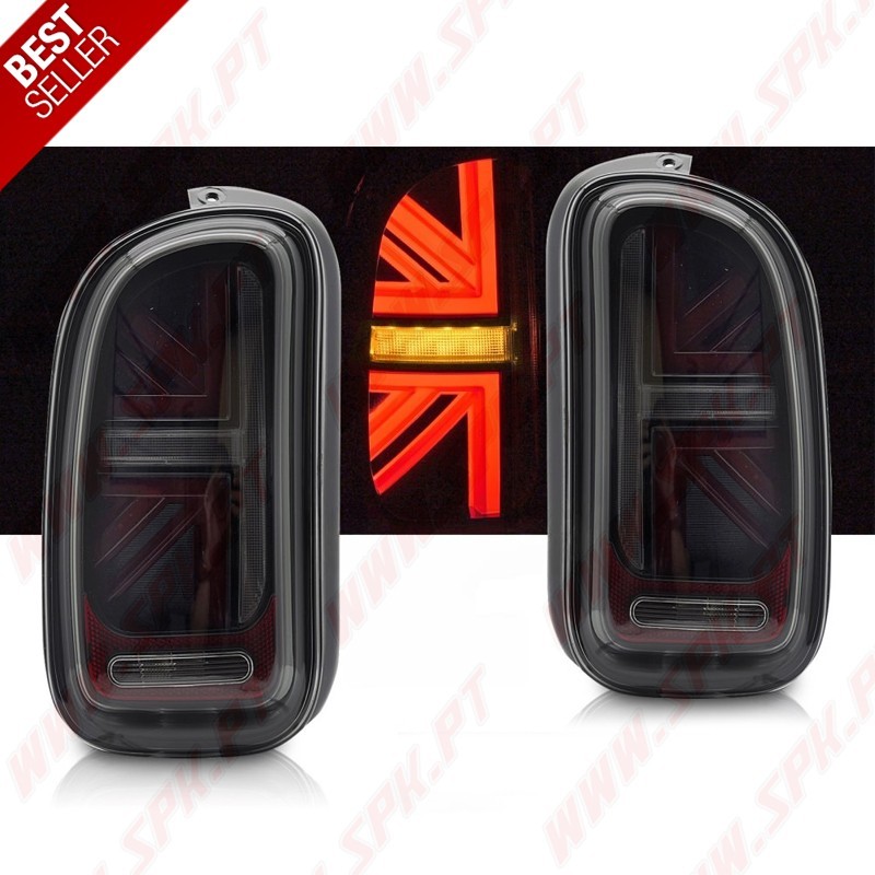 Farolins FULL-LED Smoke - Mini Cooper R55 Clubman (2007-2014) Farolins FULL-LED Smoke - Mini Cooper R55 Clubman (2007-2014)