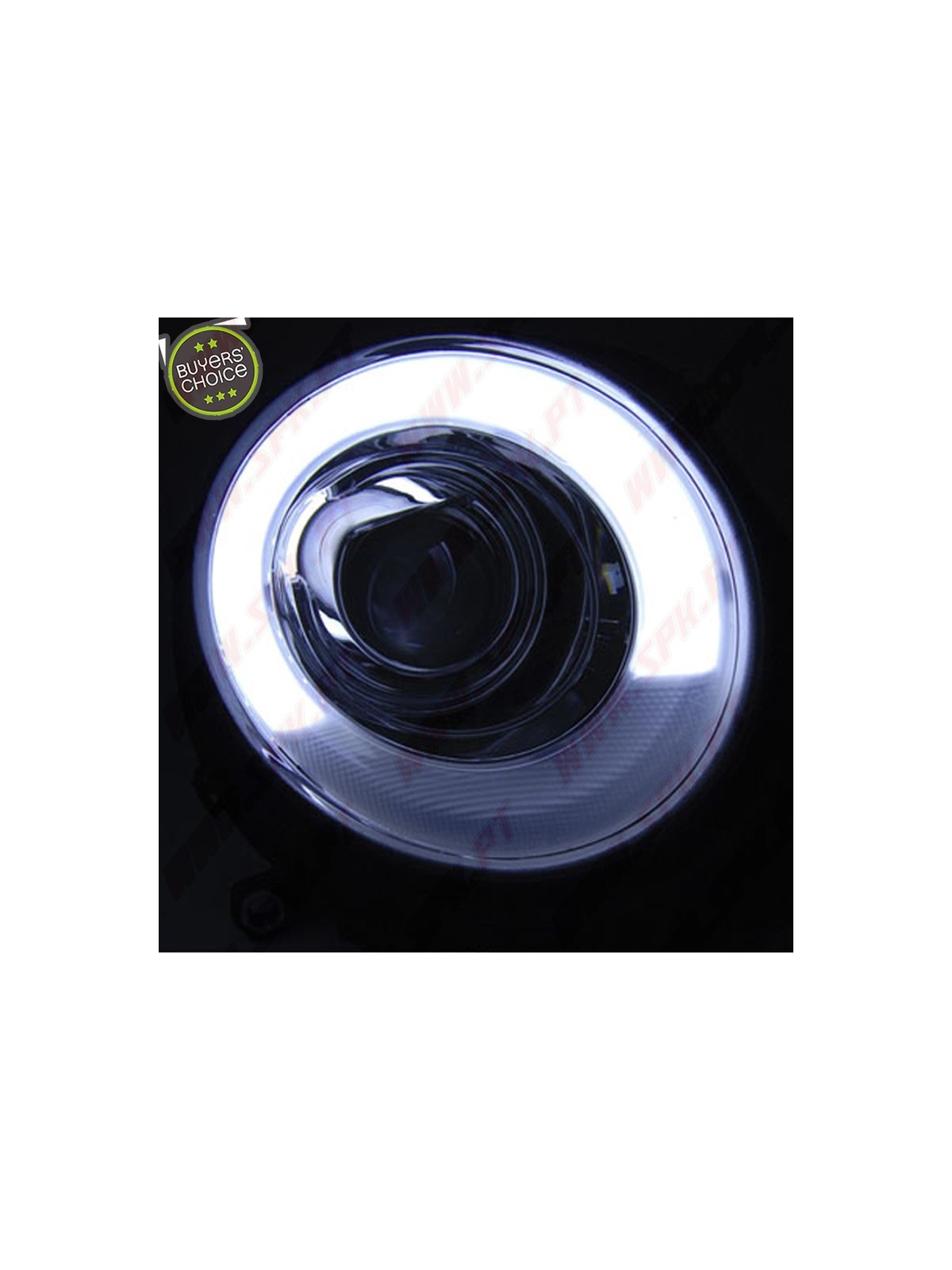 Faróis Tube Light / Chrome - Mini Cooper R56 / R57 (2006-2014)