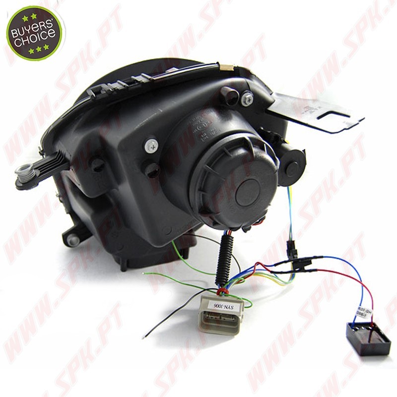 Faróis Tube Light / Chrome - Mini Cooper R56 / R57 (2006-2014)
