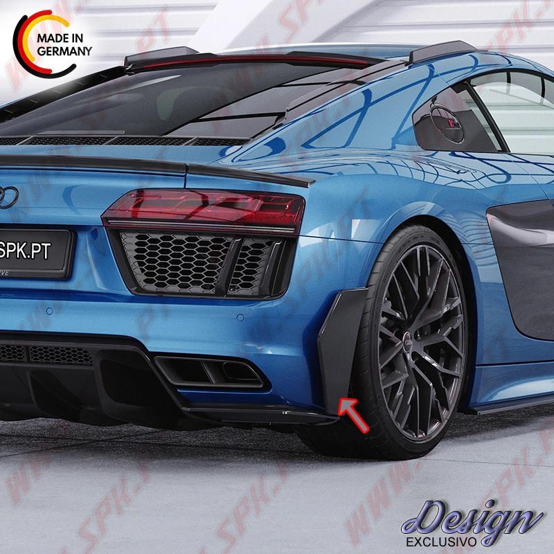 Side Blades Laterais - Audi R8 4S Coupe (2015-2019)