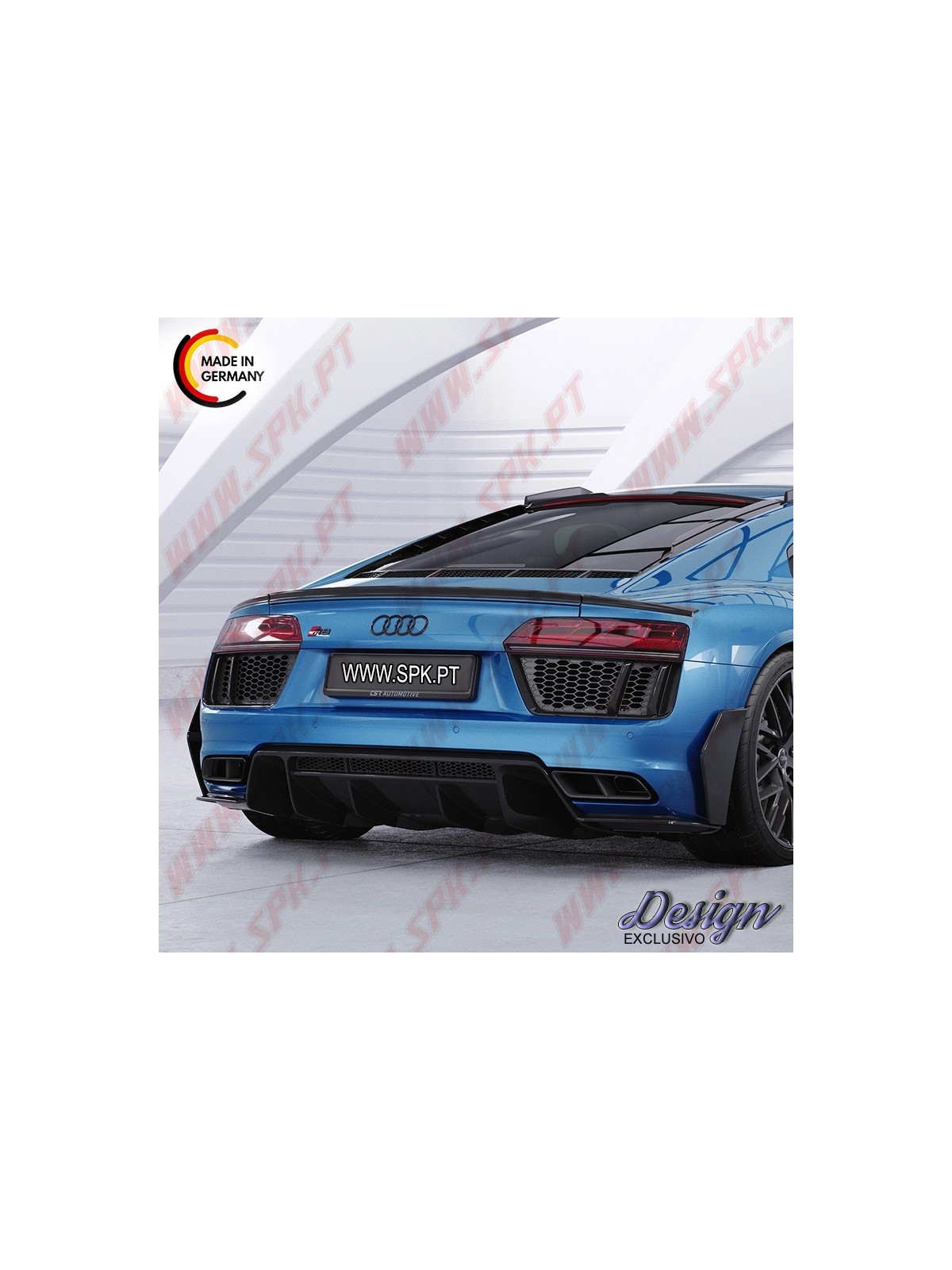 Side Blades Laterais - Audi R8 4S Coupe (2015-2019)