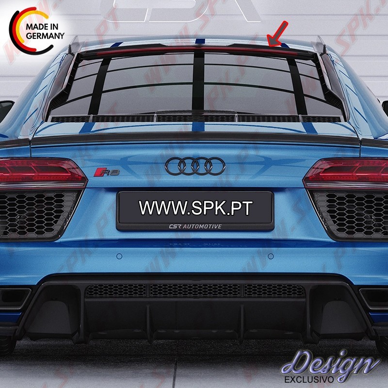 Aileron Vidro Traseiro - Audi R8 4S Coupe (2015-2024) Aileron Vidro Traseiro - Audi R8 4S Coupe (2015-2024)
