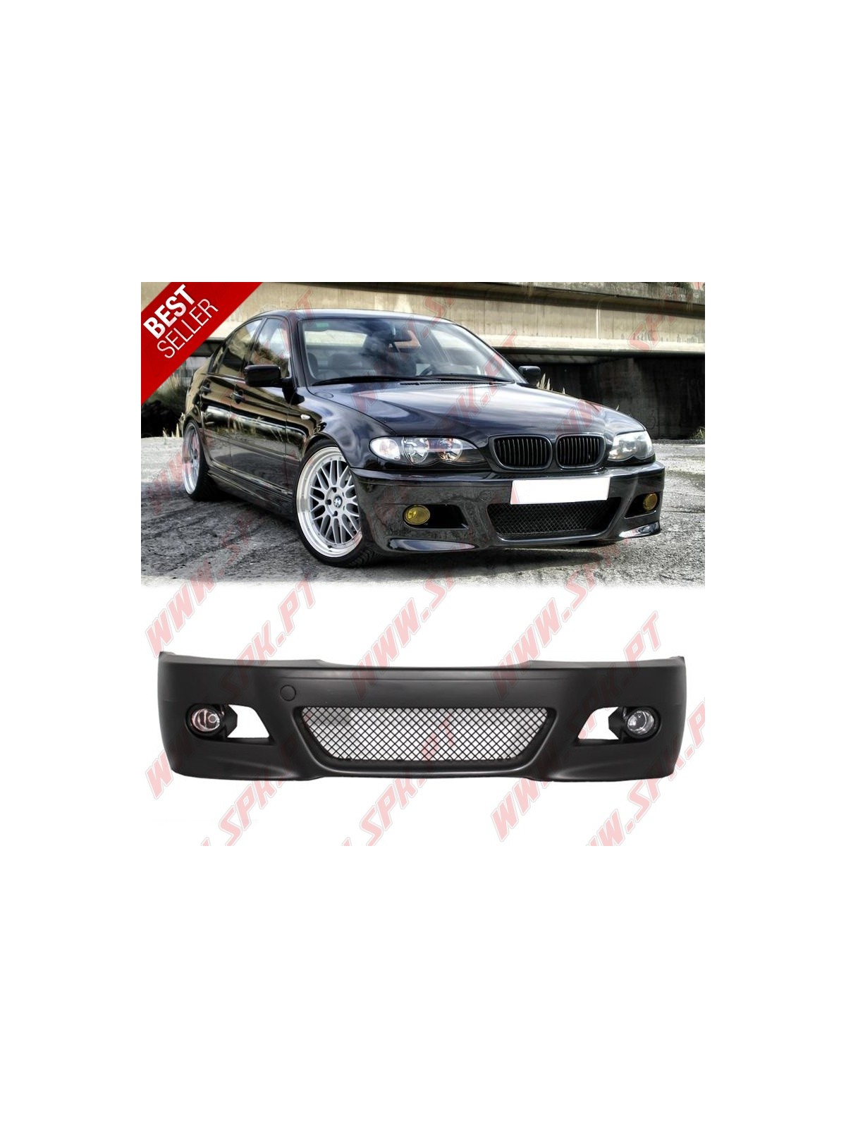 Para-Choques Frontal Look M3 - BMW E46 (1998-2005) Para-Choques Frontal Look M3 - BMW E46 (1998-2005)