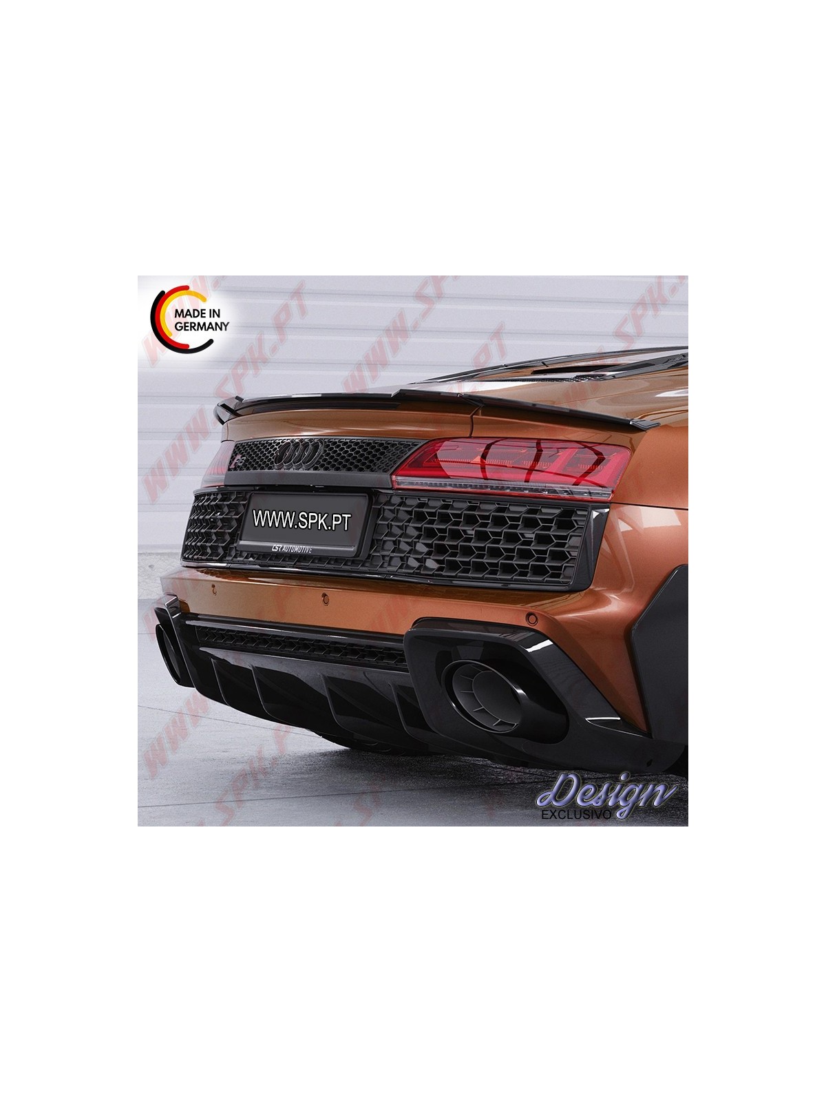 Aileron Traseiro - Audi R8 4S Spyder (2015-2024)