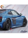 Extensão de Embaladeiras Laterais - Parte Traseira - Audi R8 4S Coupe (2015-2018)
