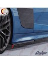 Extensão de Embaladeiras Laterais - Parte Traseira - Audi R8 4S Coupe (2015-2018)