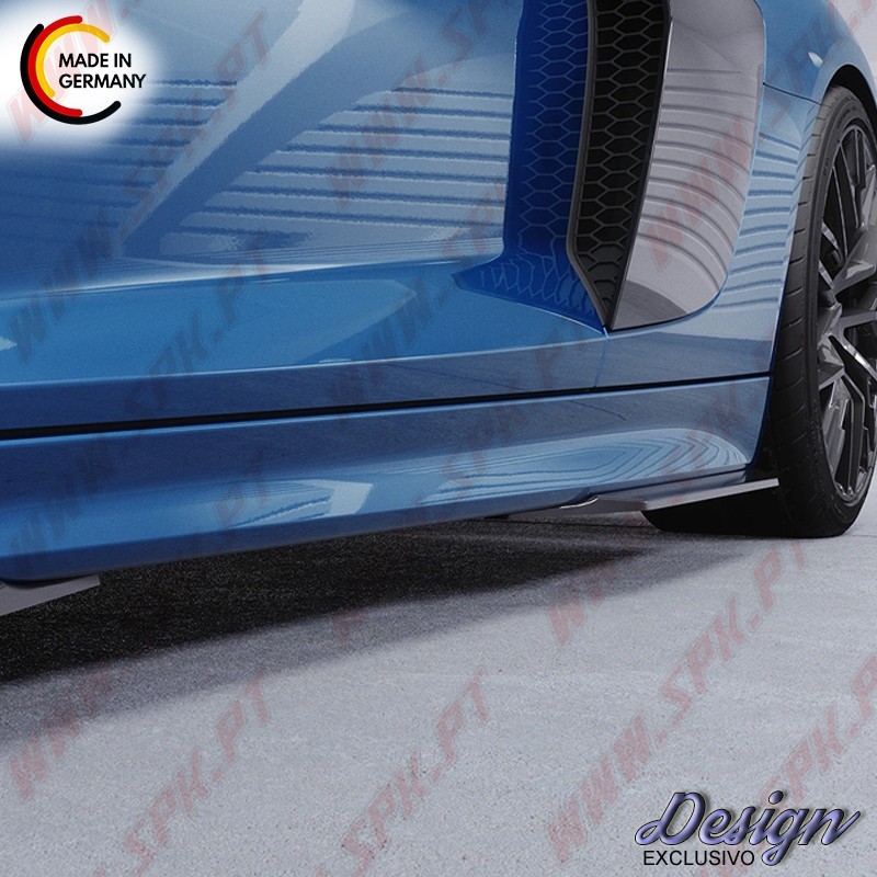 Extensão de Embaladeiras Laterais - Parte Traseira - Audi R8 4S Coupe (2015-2018)