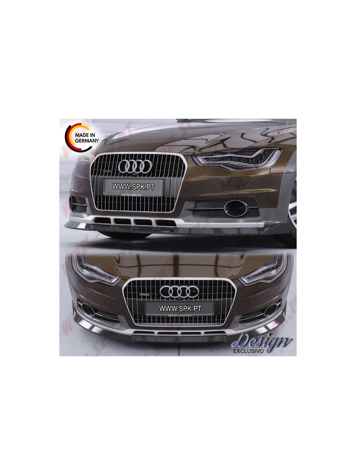 Lip Spoiler Frontal - Audi A6 C7 Allroad (2012-2018) Lip Spoiler Frontal - Audi A6 C7 Allroad (2012-2018)