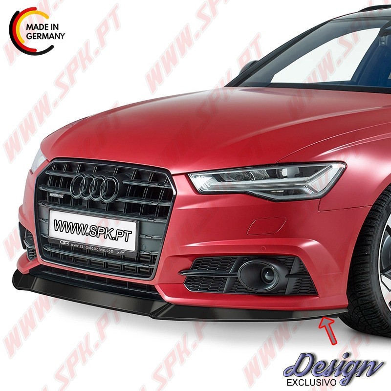 Lip Spoiler Frontal - Audi A6 C7 S-Line / S6 (2014-2018) Lip Spoiler Frontal - Audi A6 C7 S-Line / S6 (2014-2018)