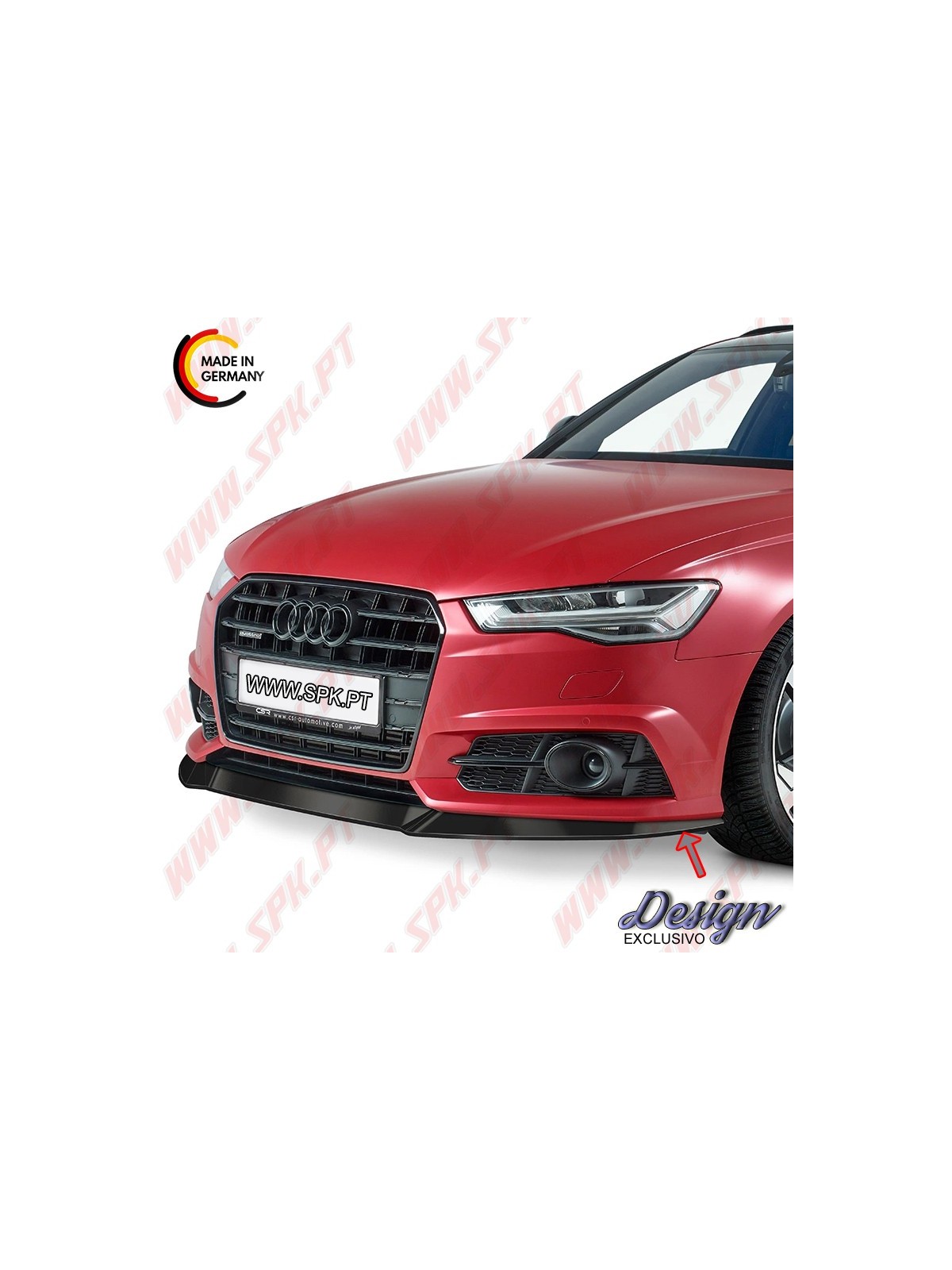Lip Spoiler Frontal - Audi A6 C7 S-Line / S6 (2014-2018) Lip Spoiler Frontal - Audi A6 C7 S-Line / S6 (2014-2018)