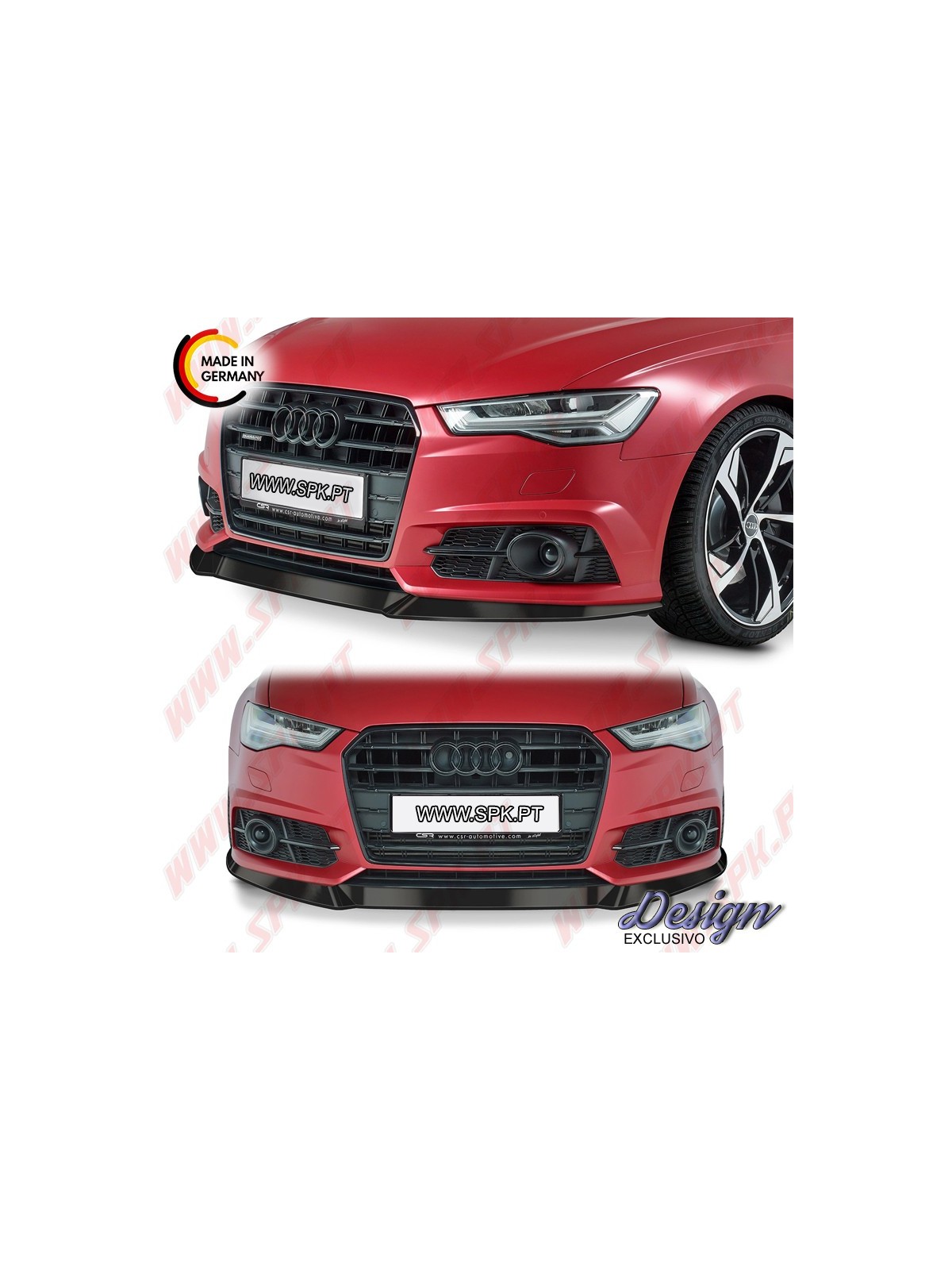 Lip Spoiler Frontal - Audi A6 C7 S-Line / S6 (2014-2018) Lip Spoiler Frontal - Audi A6 C7 S-Line / S6 (2014-2018)