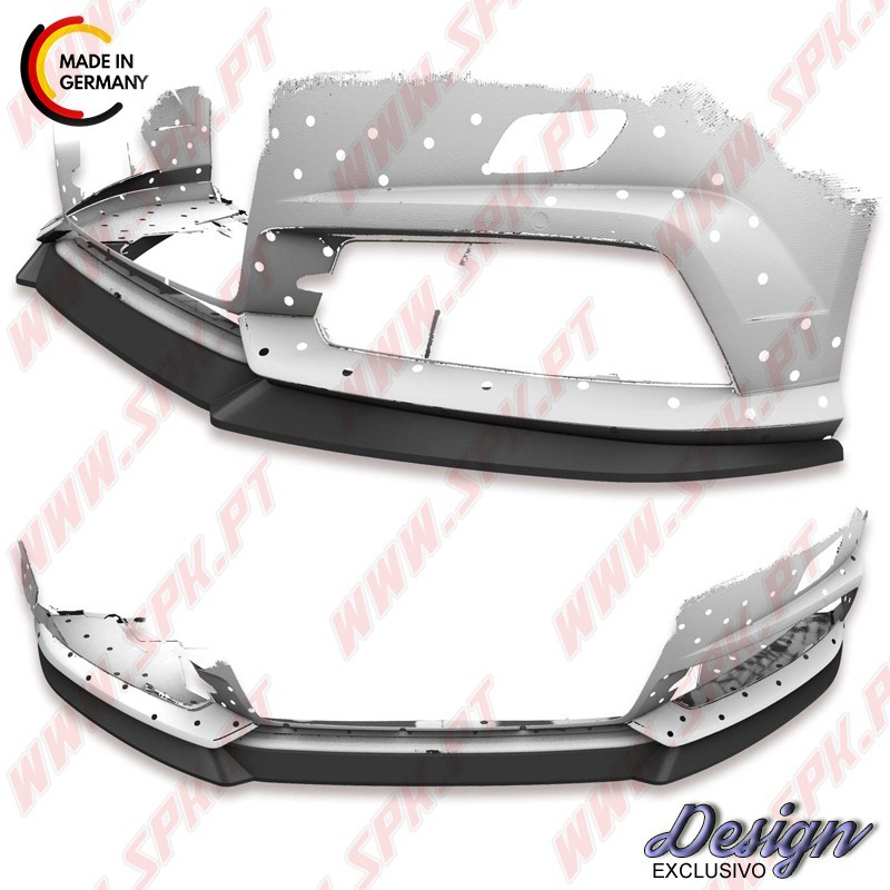 Lip Spoiler Frontal - Audi A6 C7 S-Line / S6 (2014-2018) Lip Spoiler Frontal - Audi A6 C7 S-Line / S6 (2014-2018)