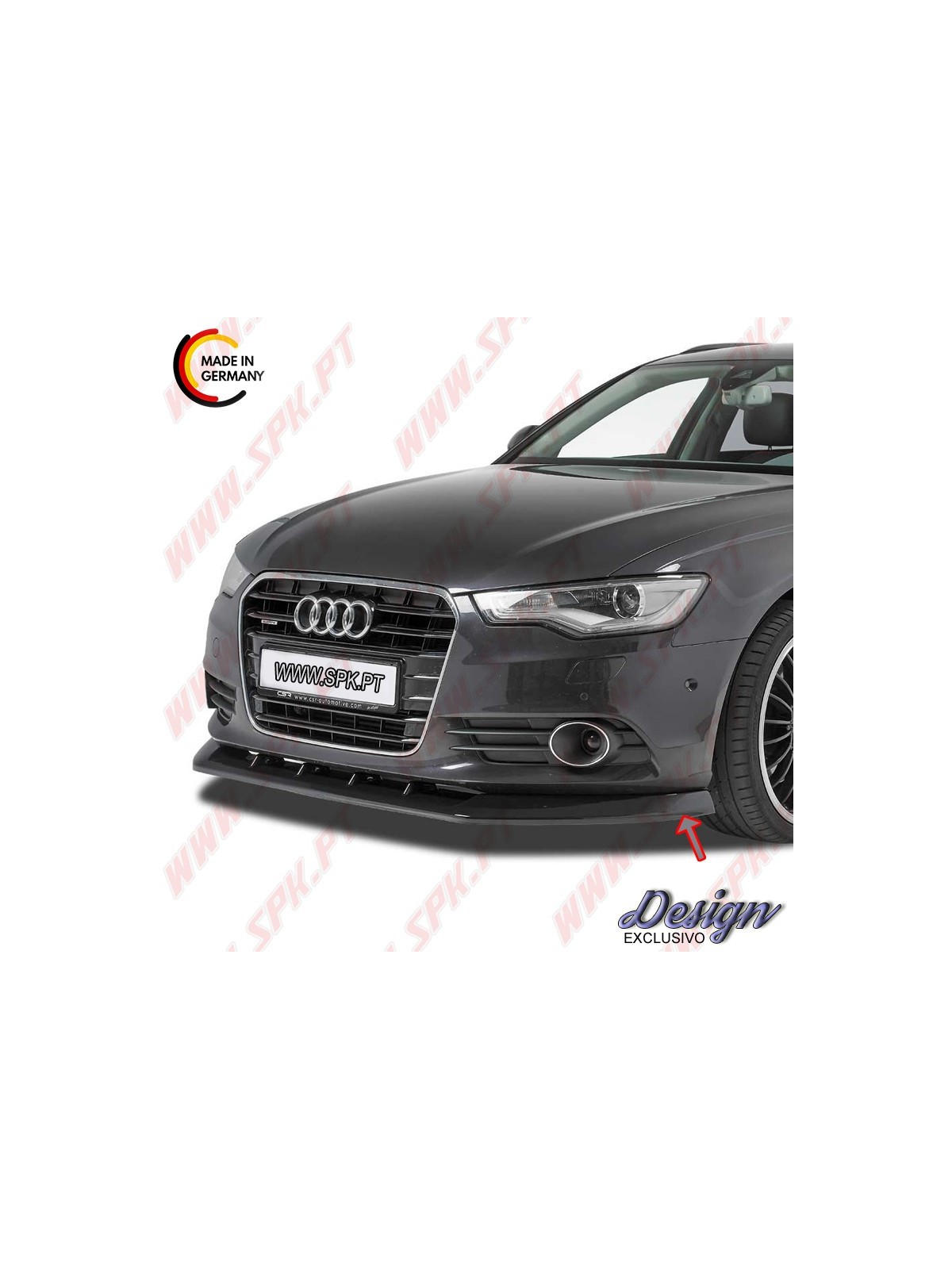 Lip Spoiler Frontal - Audi A6 C7 Standard (2011-2014)