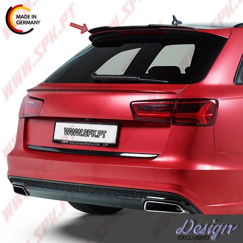 Extensão de Aileron - Audi A6 C7 Avant S-Line / S6 (2011-2018) Extensão de Aileron - Audi A6 C7 Avant S-Line / S6 (2011-2018)