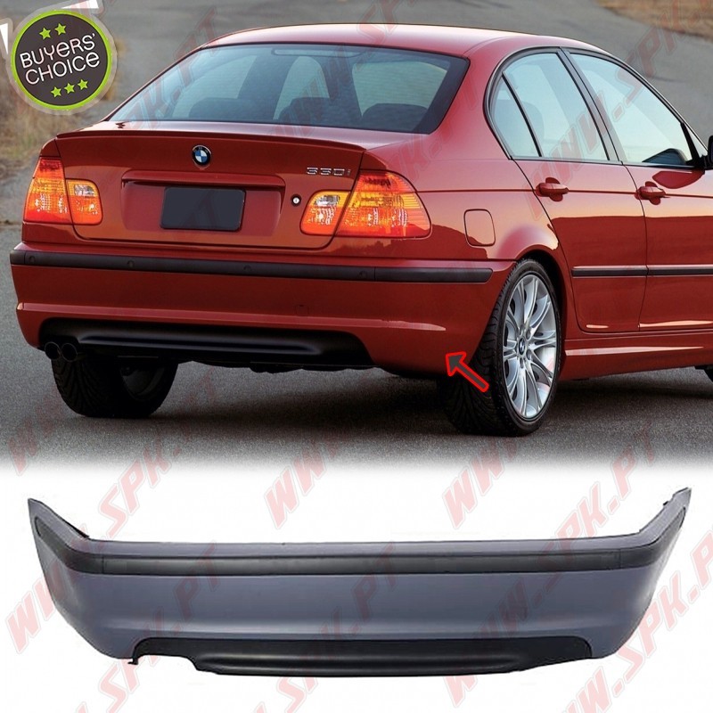 Para-Choques Traseiro Look M - BMW E46 (1998-2005) Para-Choques Traseiro Look M - BMW E46 (1998-2005)