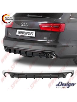 Difusor Traseiro - Audi A6 C7 Sedan / Avant (2011-2014)