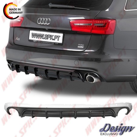 Difusor Traseiro - Audi A6 C7 Sedan / Avant (2011-2014)