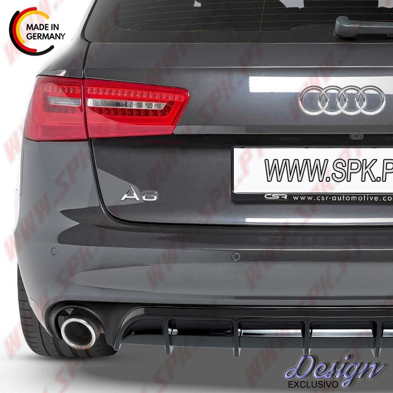 Difusor Traseiro - Audi A6 C7 Sedan / Avant (2011-2014) Difusor Traseiro - Audi A6 C7 Sedan / Avant (2011-2014)