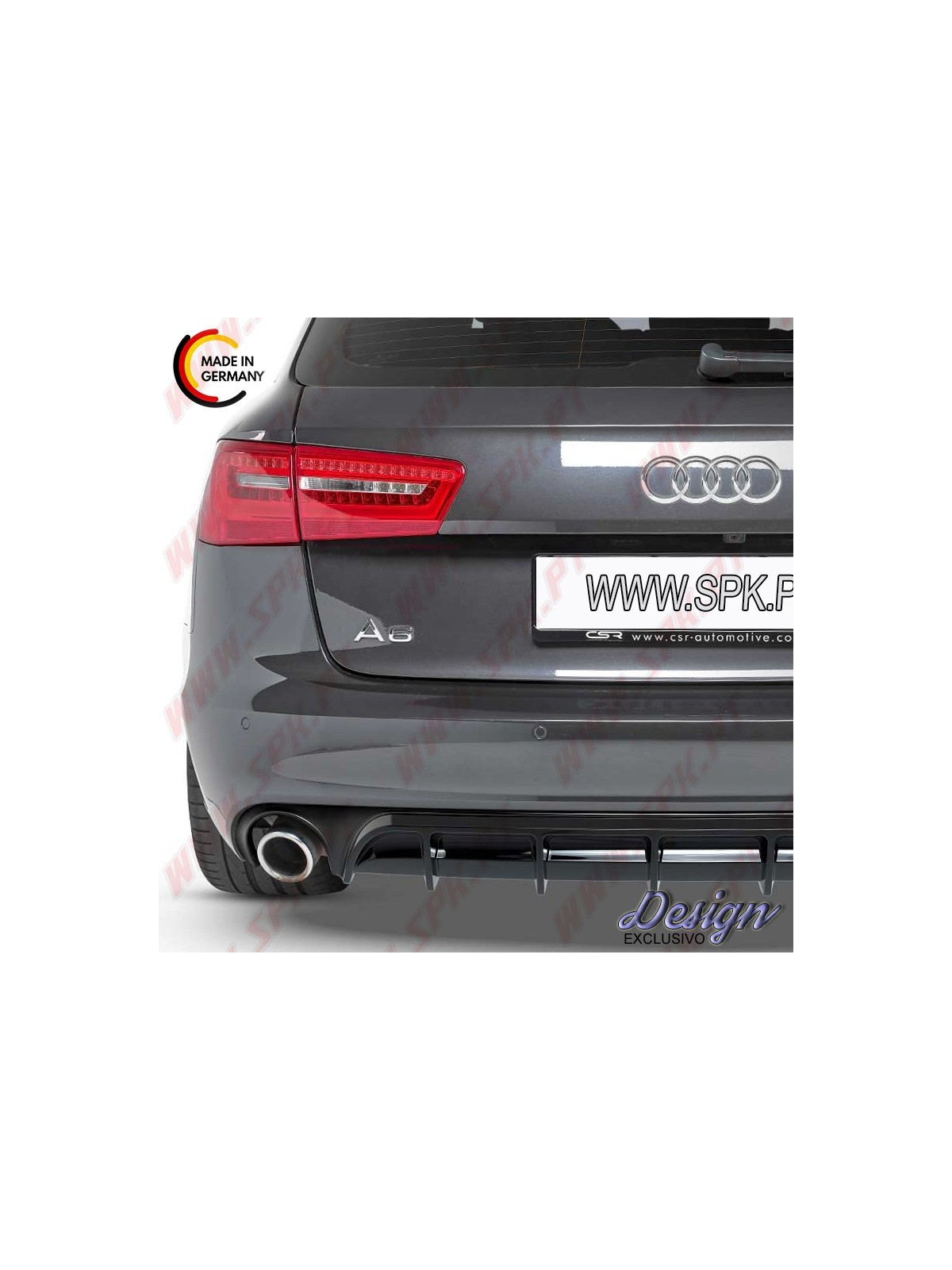 Difusor Traseiro - Audi A6 C7 Sedan / Avant (2011-2014) Difusor Traseiro - Audi A6 C7 Sedan / Avant (2011-2014)