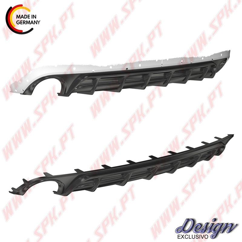 Difusor Traseiro - Audi A6 C7 Sedan / Avant (2011-2014) Difusor Traseiro - Audi A6 C7 Sedan / Avant (2011-2014)
