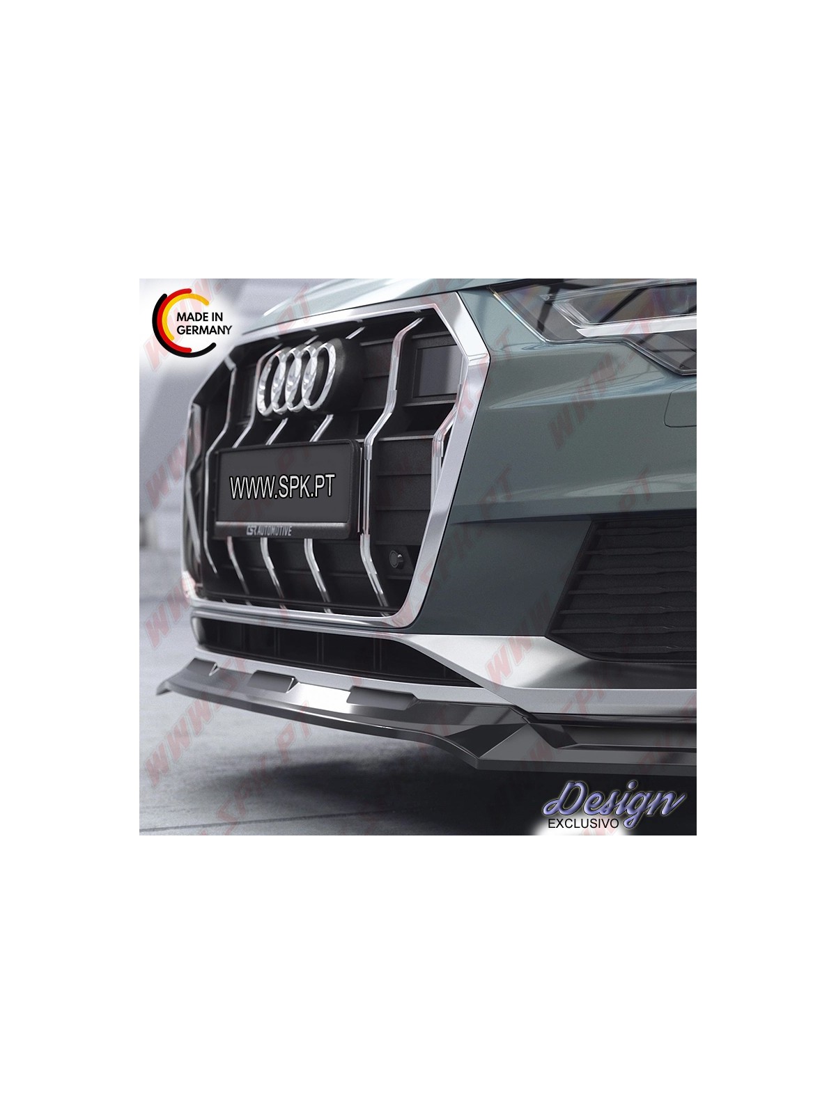Lip Spoiler Frontal - Audi A6 C8 Allroad (2018-2023)