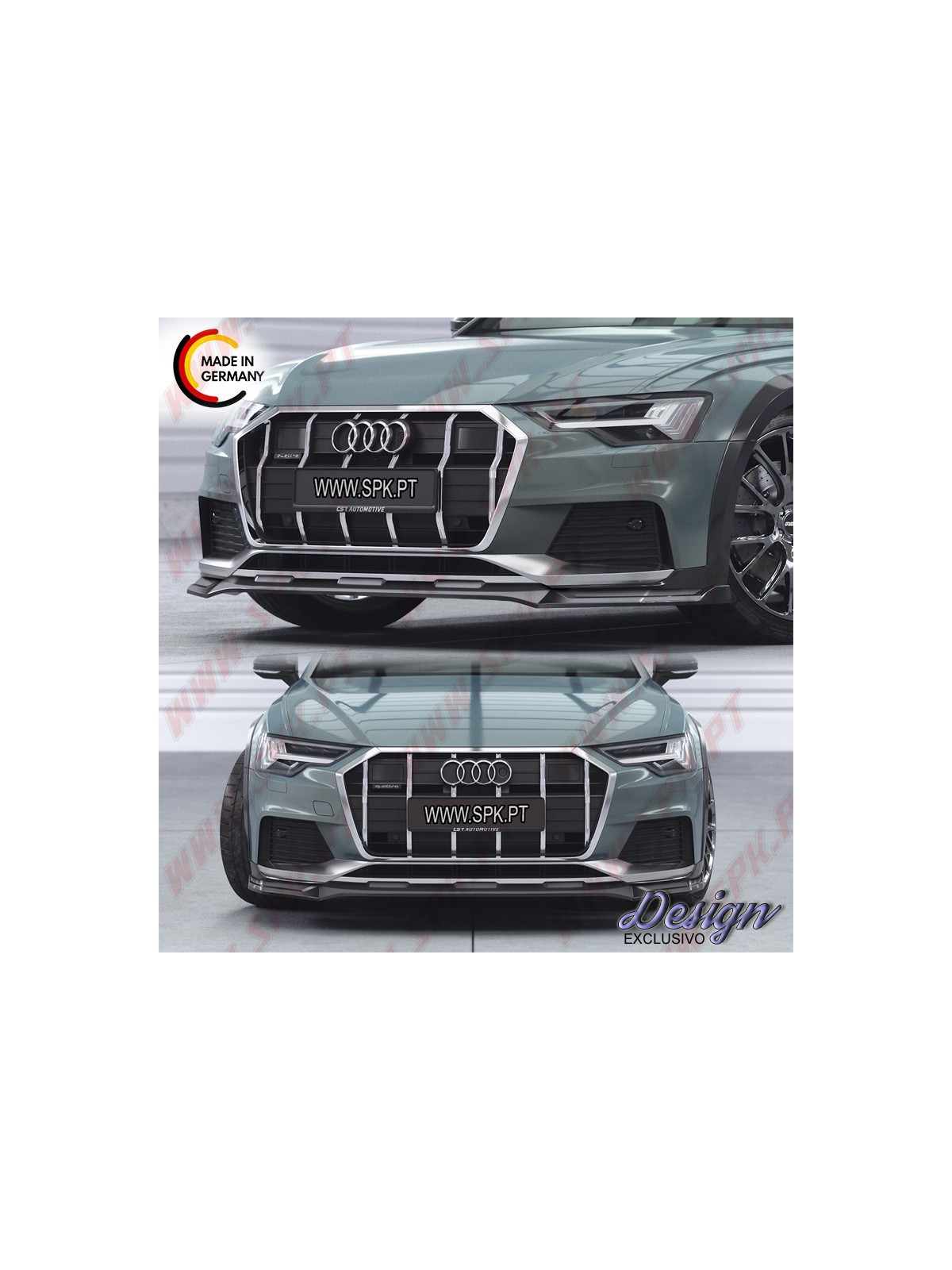 Lip Spoiler Frontal - Audi A6 C8 Allroad (2018-2023)