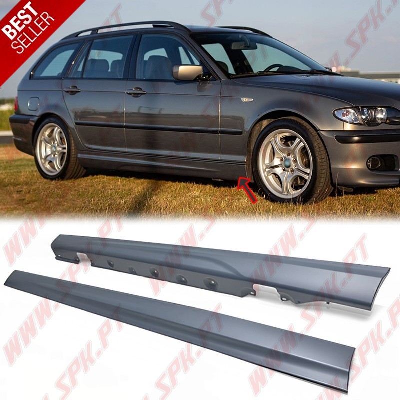 Embaladeiras Laterais Look M - BMW E46 (1998-2005) Embaladeiras Laterais Look M - BMW E46 (1998-2005)