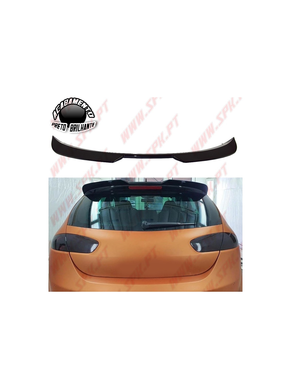 Aileron Traseiro II - Seat Leon 1P Facelift (2009-2012)