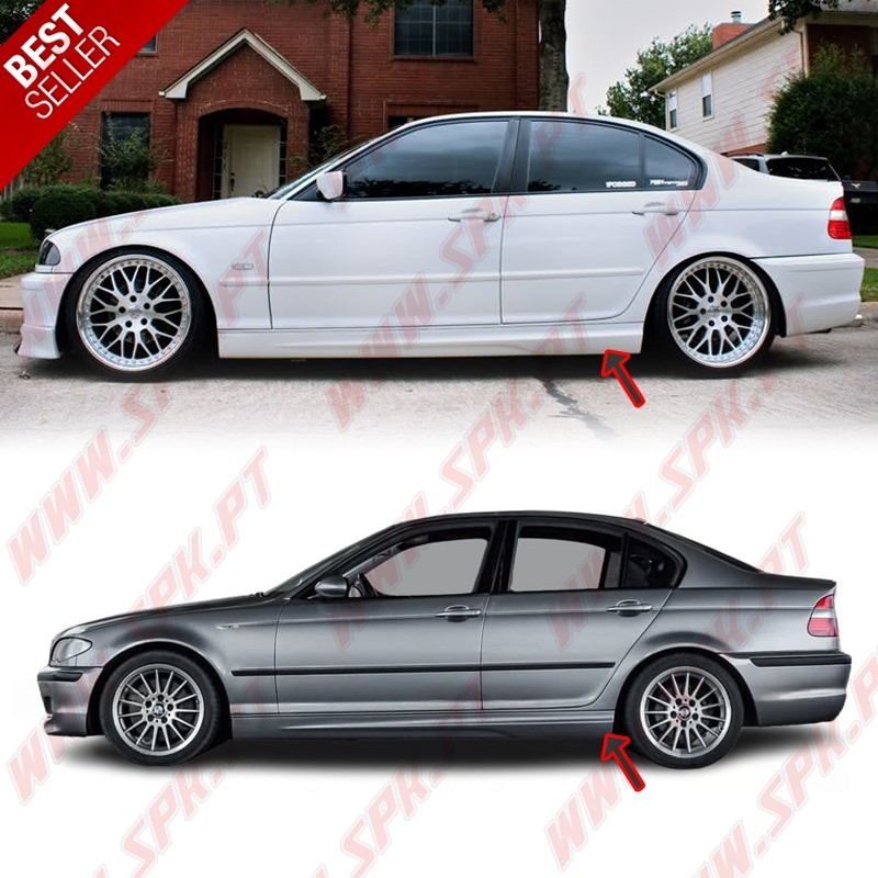 Embaladeiras Laterais Look M - BMW E46 (1998-2005) Embaladeiras Laterais Look M - BMW E46 (1998-2005)