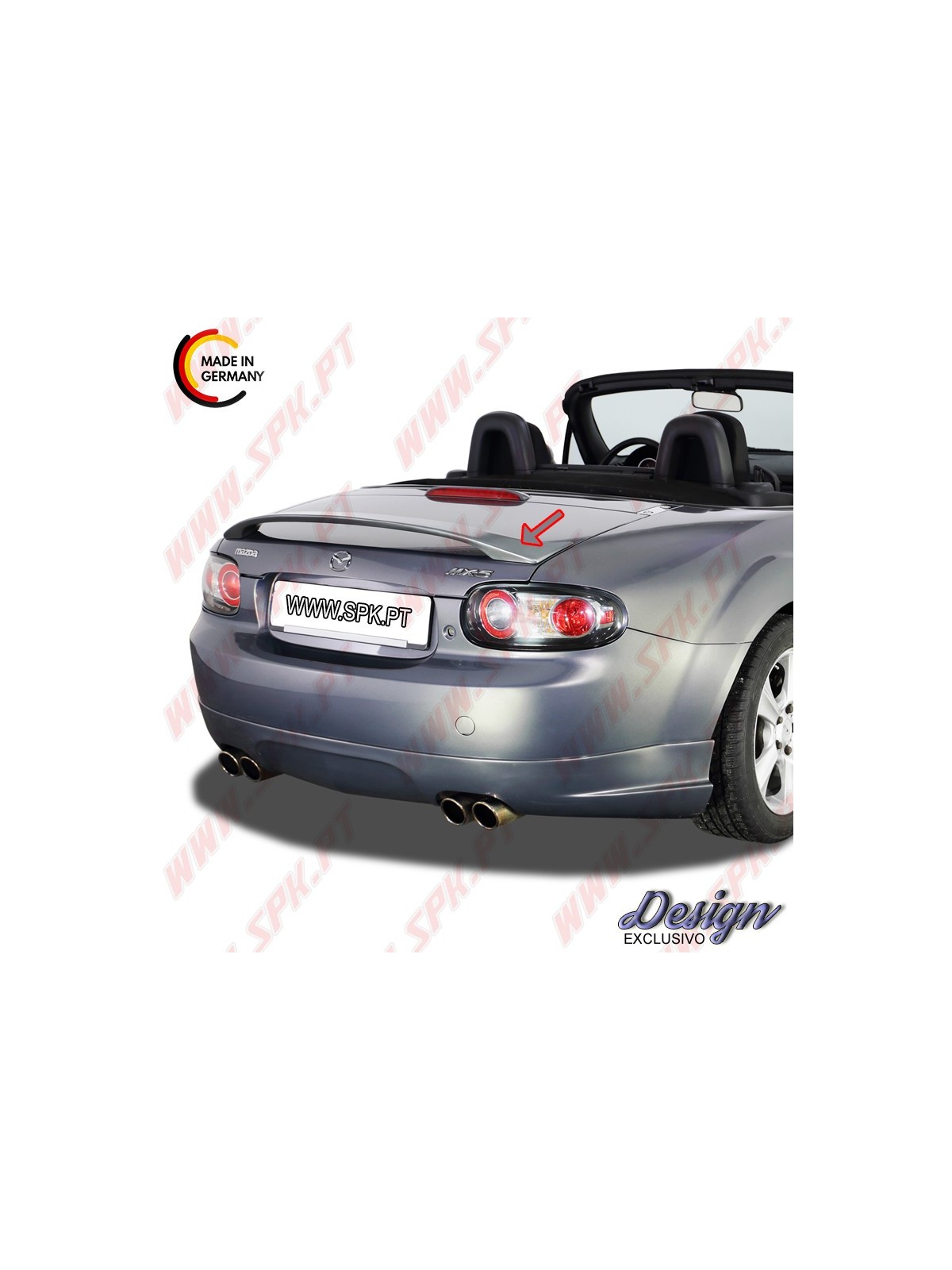 Aileron Traseiro - Mazda MX5 NC (2006-2015)