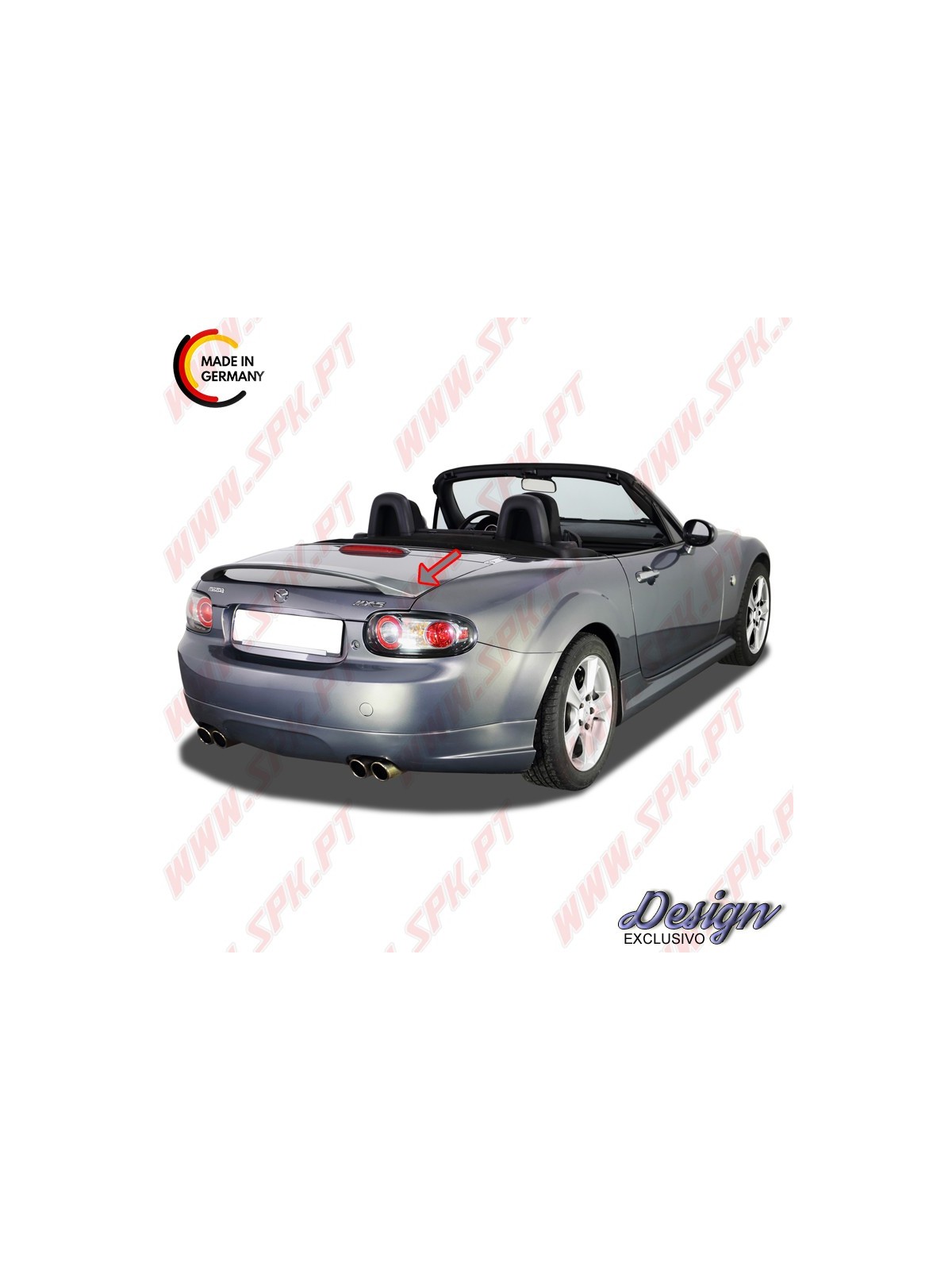 Aileron Traseiro - Mazda MX5 NC (2006-2015)