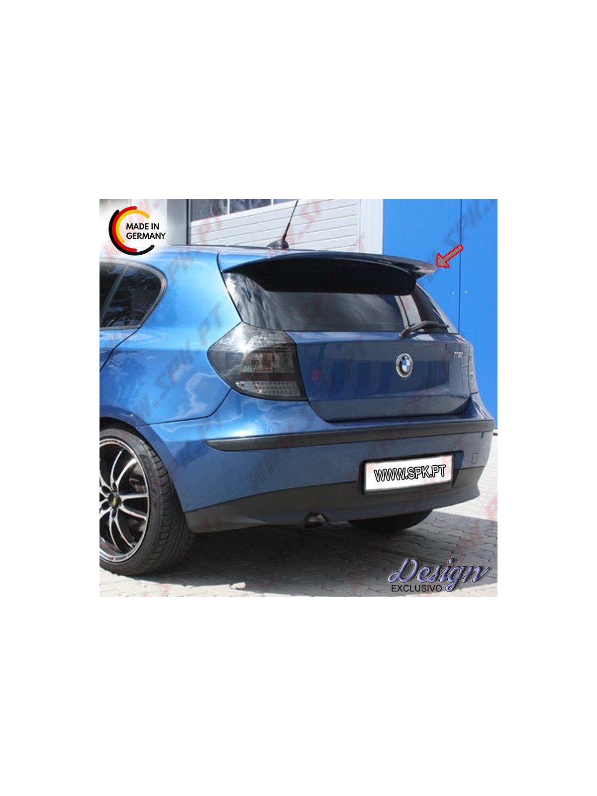 Aileron Traseiro Mod.Longo - BMW E81 / E87 (2004-2011)