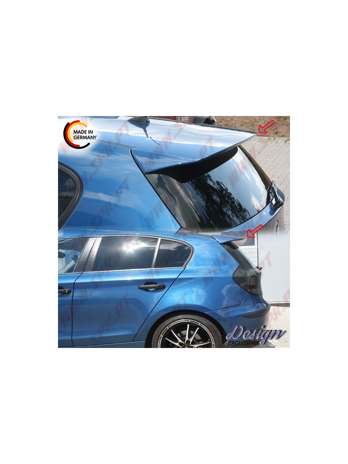 Aileron Traseiro Mod.Longo - BMW E81 / E87 (2004-2011)