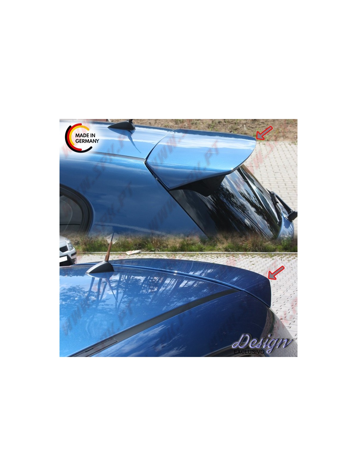Aileron Traseiro Mod.Longo - BMW E81 / E87 (2004-2011)