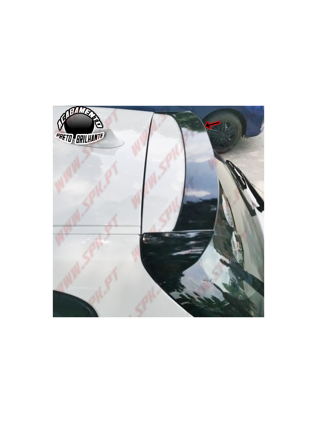 Aileron Traseiro Look M - BMW F20 / F21 (2011-2019)
