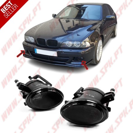 Faróis de Nevoeiro Look OEM Smoke - BMW E39 (1996 -2003)