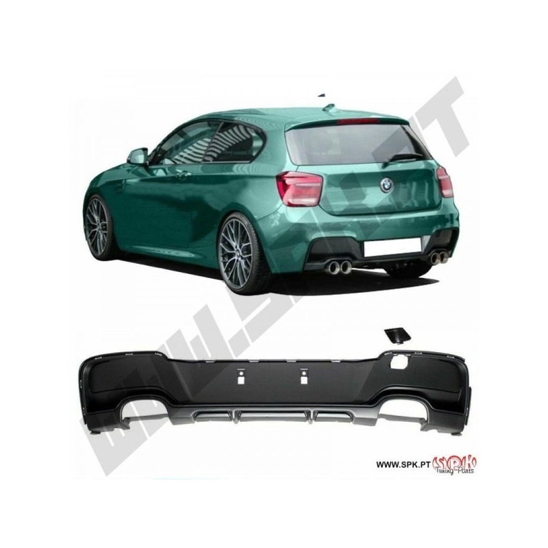 Difusor Traseiro Look MP4 - BMW F20 / F21 (2011-2015)
