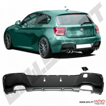 Difusor Traseiro Look MP4 - BMW F20 / F21 (2011-2015)
