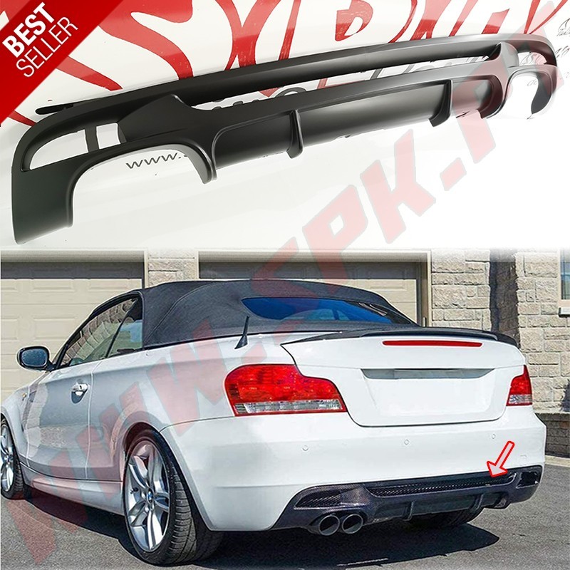 Difusor Traseiro Look MP4 - BMW E82 / E88 (2008-2011)