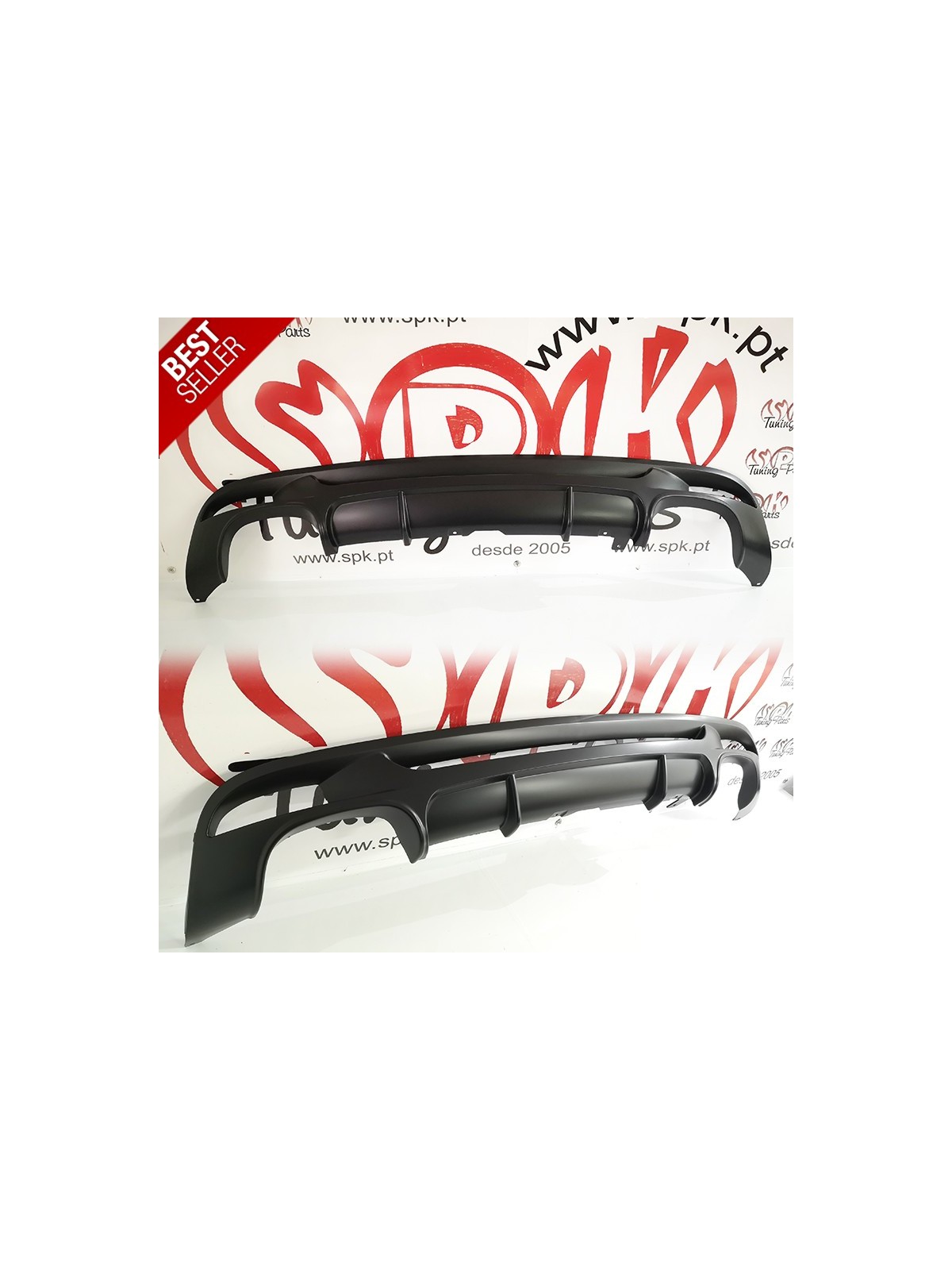 Difusor Traseiro Look MP4 - BMW E82 / E88 (2008-2011)