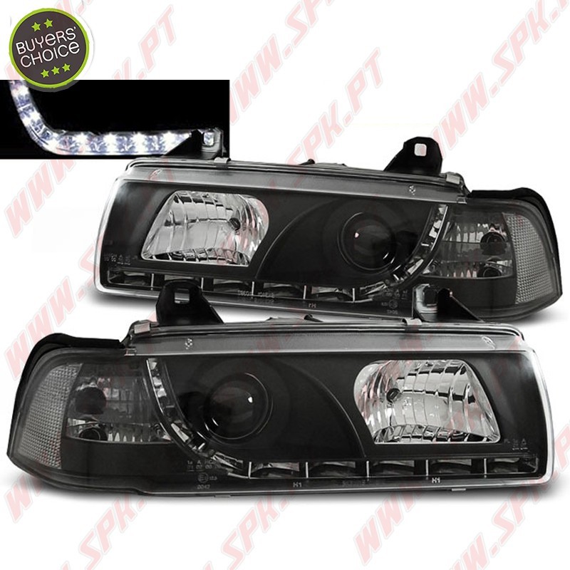 Faróis Daylight LED - BMW E36 Sedan / Touring / Compact (1990-1998)