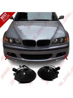 Faróis de Nevoeiro Look OEM Smoke - BMW E46 (1998 -2005)