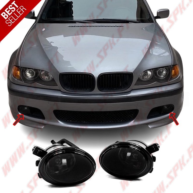 Faróis de Nevoeiro Look OEM Smoke - BMW E46 (1998 -2005) Faróis de Nevoeiro Look OEM Smoke - BMW E46 (1998 -2005)