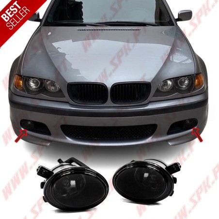 Faróis de Nevoeiro Look OEM Smoke - BMW E46 (1998 -2005)